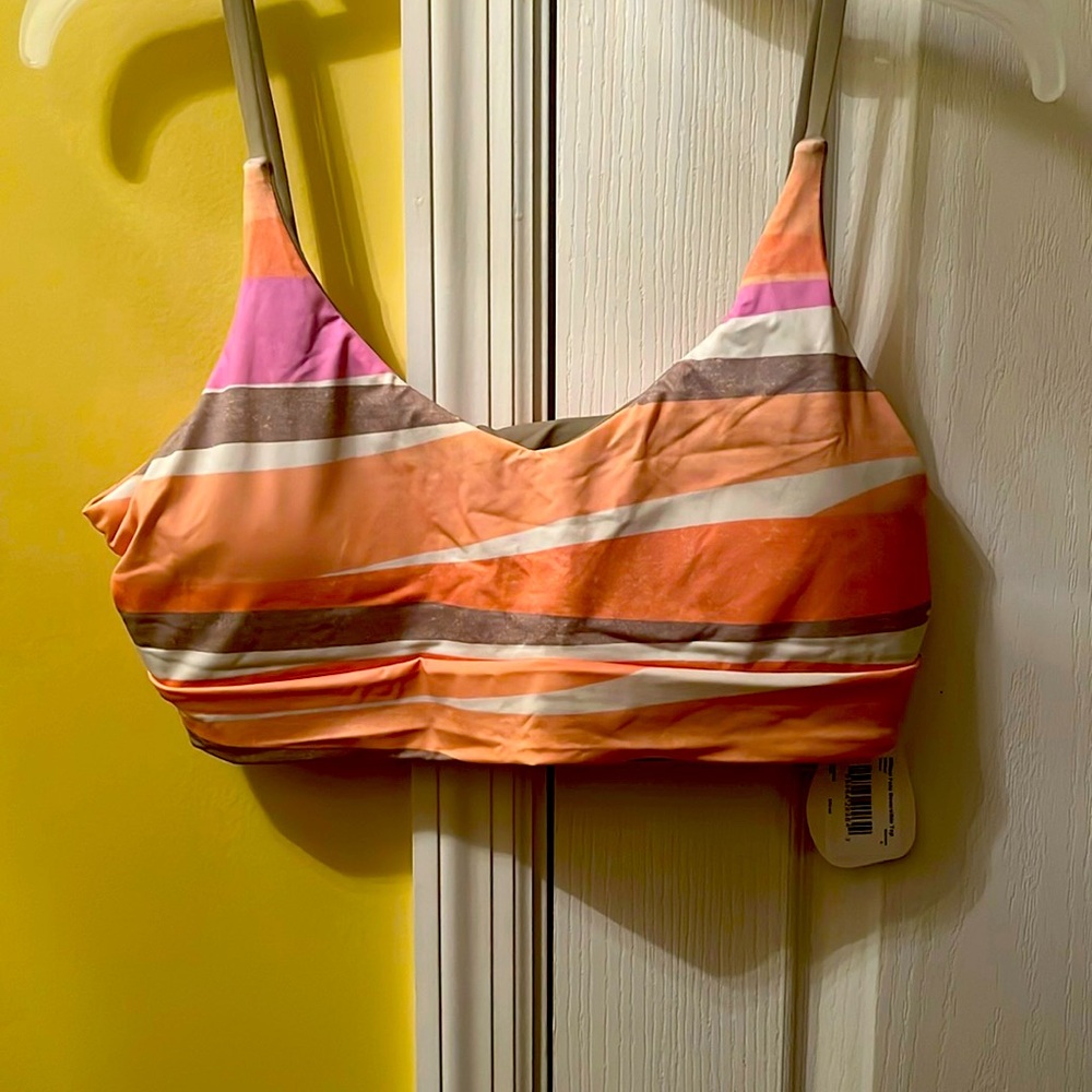 NWT prAna Swim Top Willow Falls Reversible